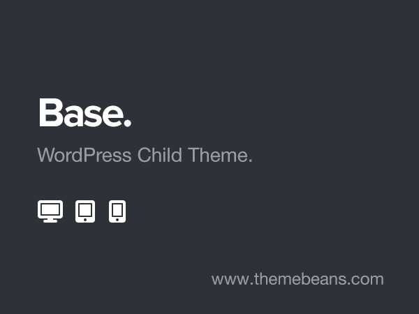 Base Child Theme WordPress theme Base Child Theme WordPress theme