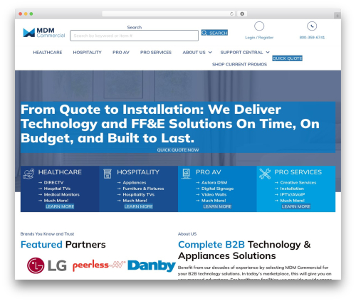 Beaver Builder Theme WP theme - mdmcommercial.com