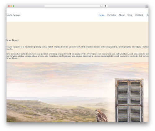 Blocksy WordPress theme - artmariejacques.com