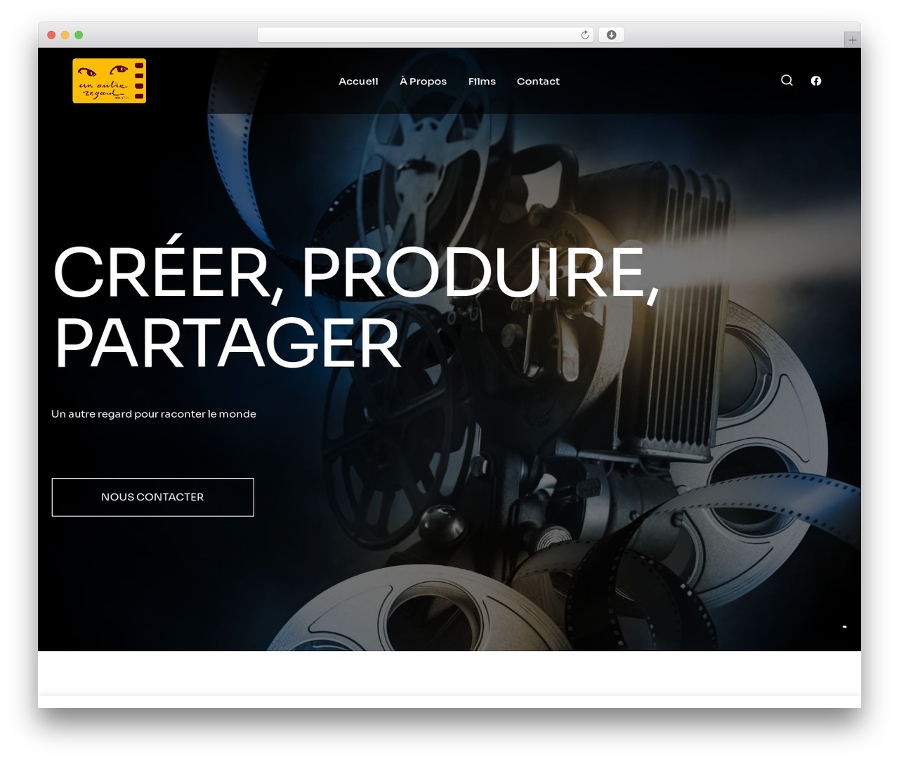 Dense Child WordPress theme - unautreregardprod.com