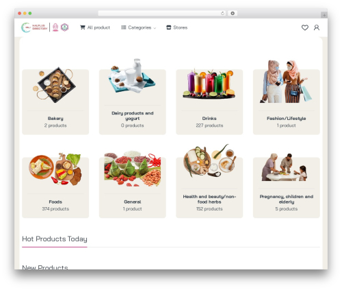 Electro theme WordPress - halalthai.com