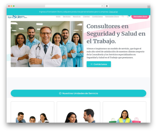 Essentials WordPress theme - famisalemips.com