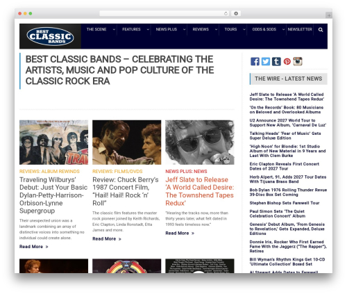 Fraction Theme newspaper WordPress theme - bestclassicbands.com