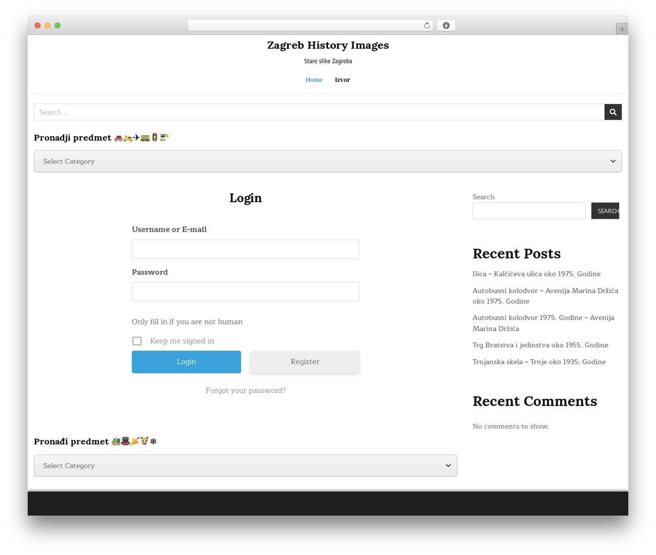GridMax free WordPress theme - zagrebhistory.com
