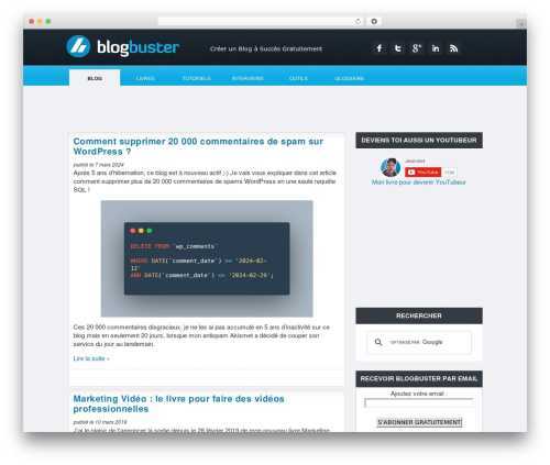 RRF Scroll to top (rrf-scroll-to-top) free WordPress plugin - blogbuster.fr