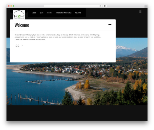 Theme WordPress DK - horizon2horizon.com