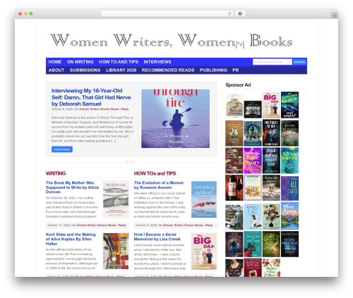 Theme WordPress WP-DaVinci - booksbywomen.org