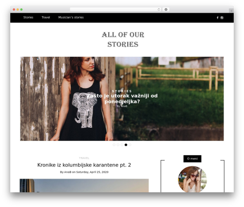 WP theme Writee - allofourstories.com WP theme Writee - allofourstories.com