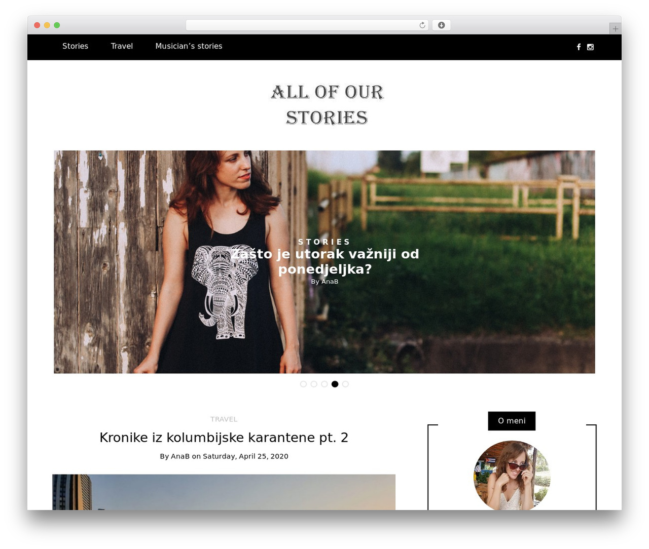 WP theme Writee - allofourstories.com WP theme Writee - allofourstories.com