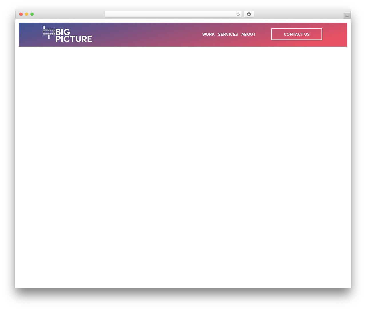 Barebones WordPress theme - bigpicturesf.com Barebones WordPress theme - bigpicturesf.com