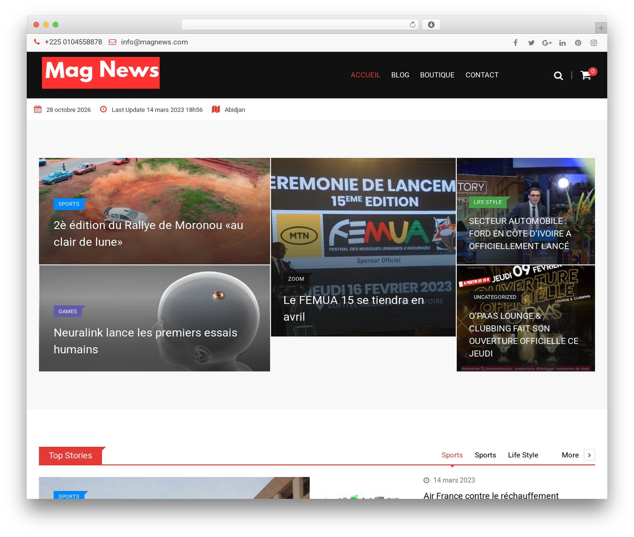 Barta Child Theme WordPress theme - magazine.ismwebplus.com
