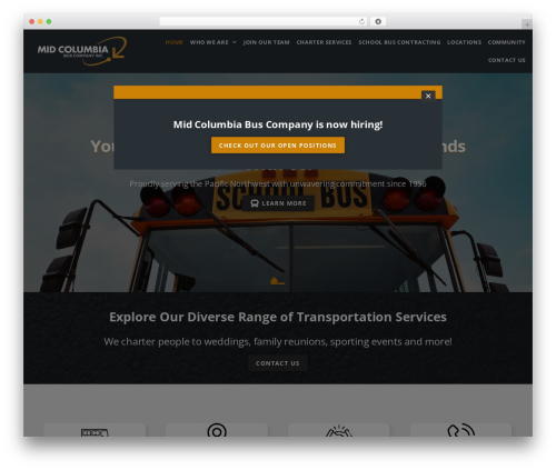 Beacon Theme business WordPress theme - midcobus.com