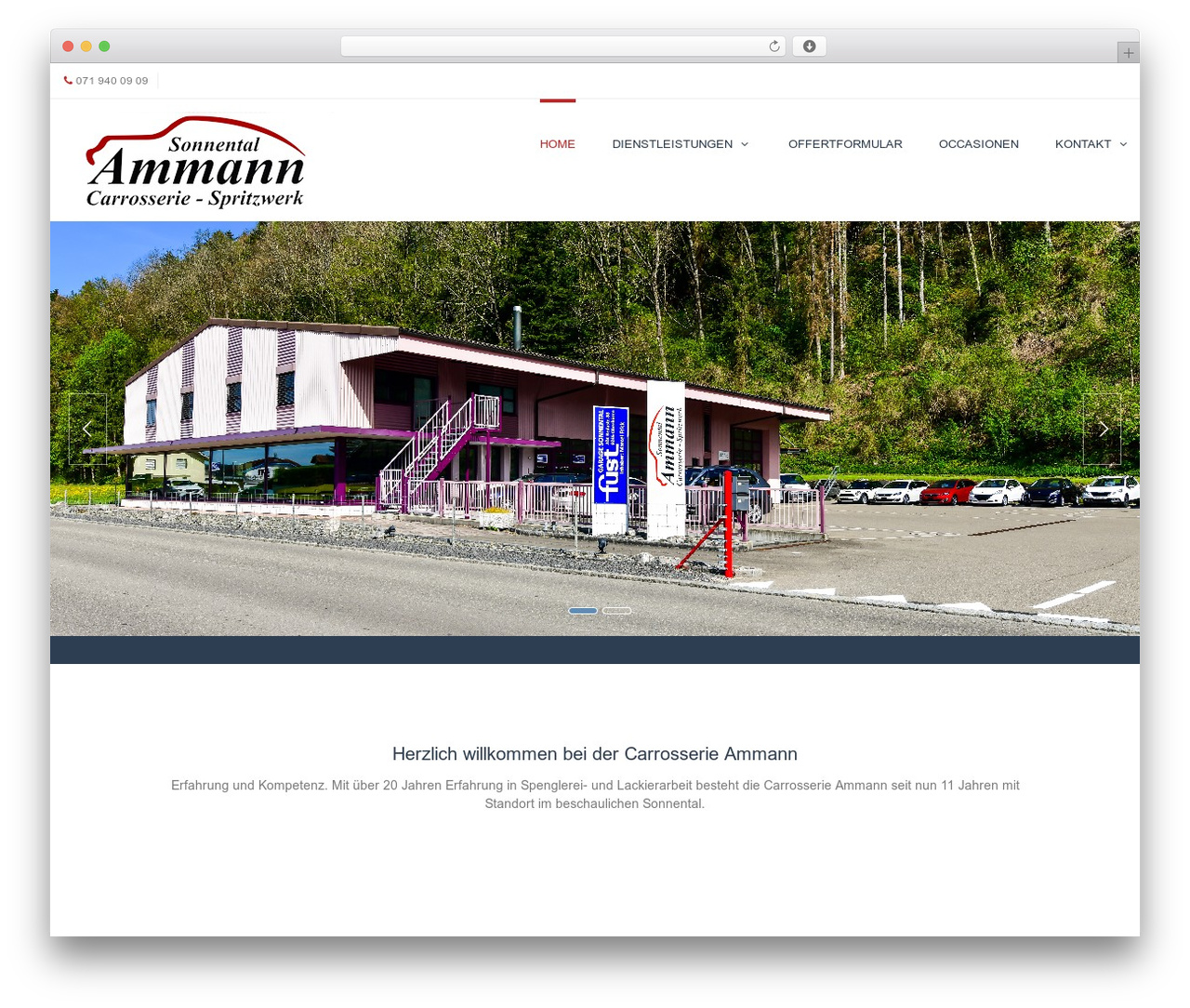 DP Evolve WordPress theme - carrosserie-ammann.ch DP Evolve WordPress theme - carrosserie-ammann.ch