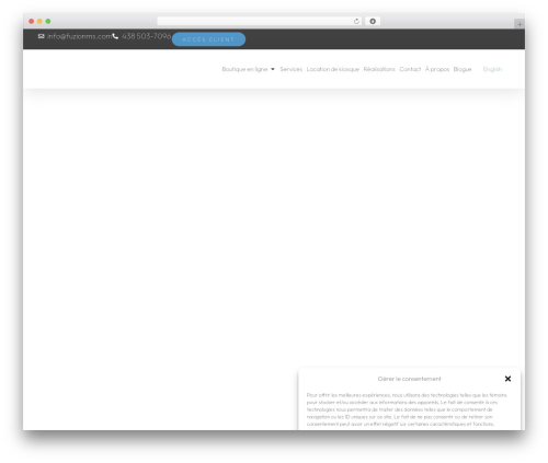 Hello Elementor WordPress theme - fuzionms.com