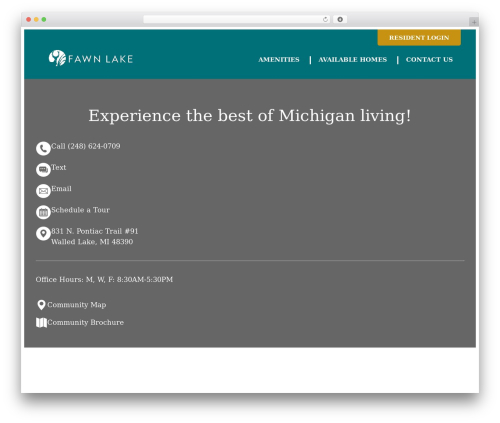 Random Theme 123 WordPress page theme - fawnlakeestates.com