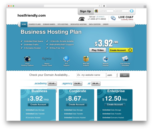 Resellerspanel WordPress plugin - hostfriendly.com