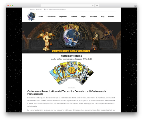 The7 Classic WordPress theme - cartomanteroma.it