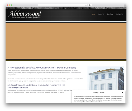 Theme WordPress Encounters - abbotswoodtax.co.uk