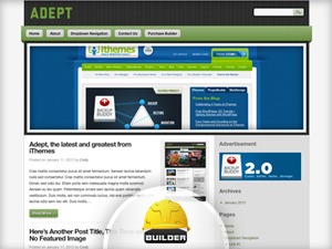 Adept WordPress theme Adept WordPress theme