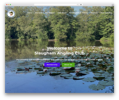 Atomlab WordPress theme - slaughamanglingclub.com
