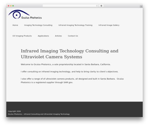 Cafe Elements WP theme - ultravioletcameras.com