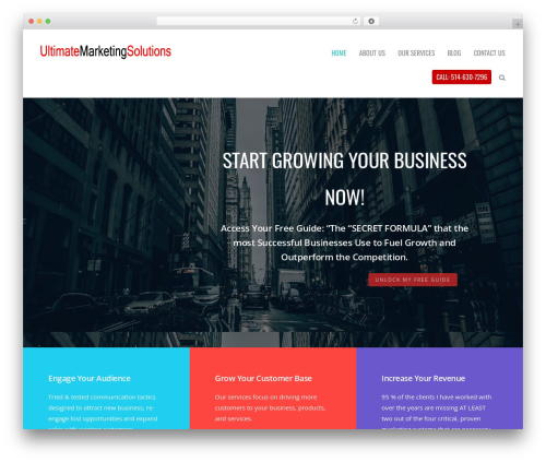 Centric Theme WordPress theme - ultimatemarketingsolutions.com