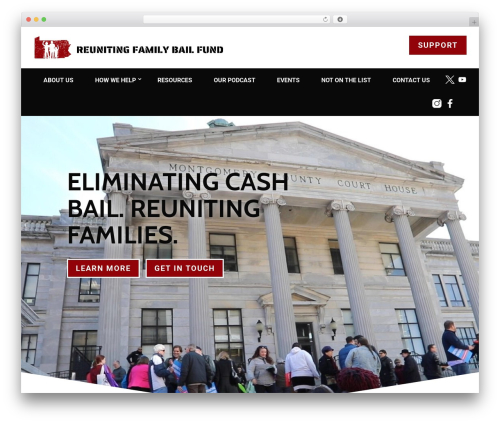 Divi WordPress theme - bailfundmontco.org