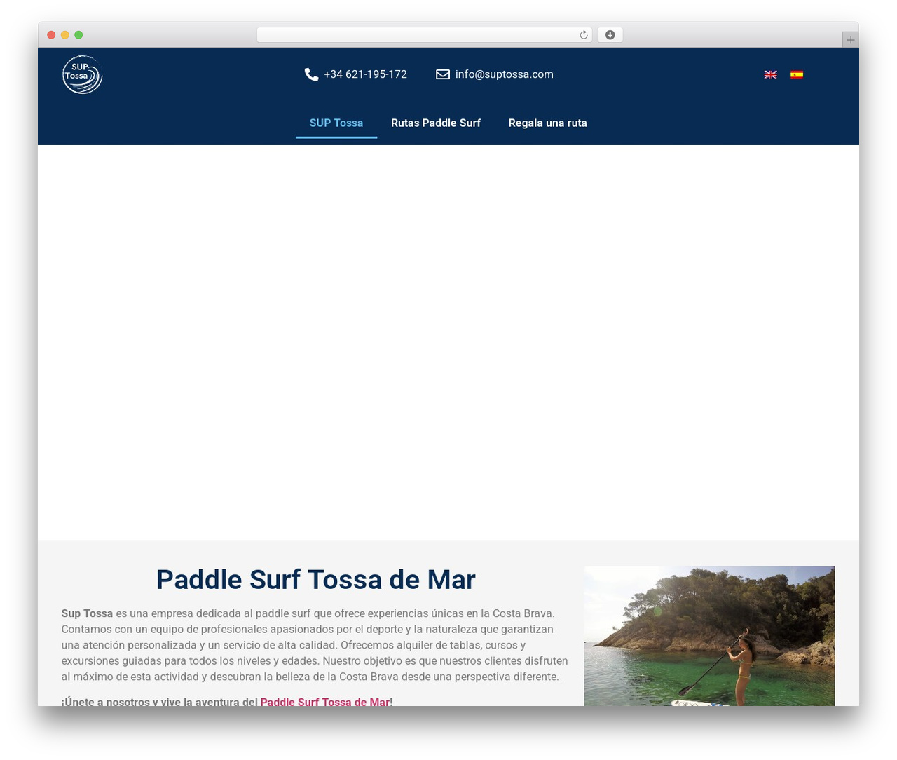 Hello Elementor WordPress theme design - suptossa.com