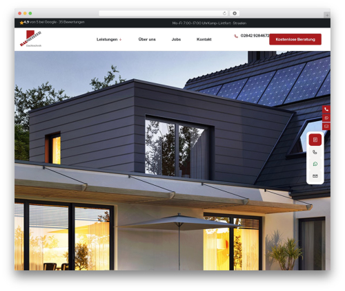 Hello Elementor WordPress theme - bau-meister.de