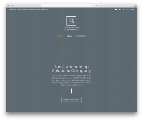 Lambda WordPress page theme - tascaccountant.com