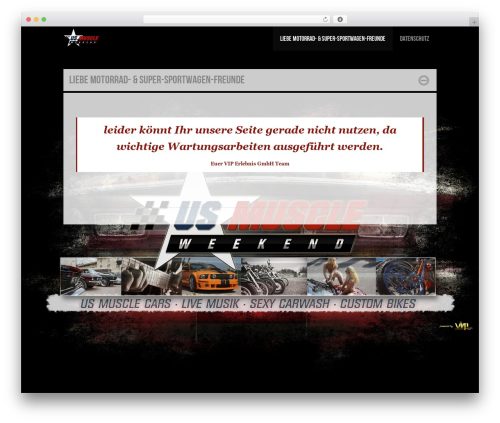 Lensa WordPress theme - us-muscle-weekend.com