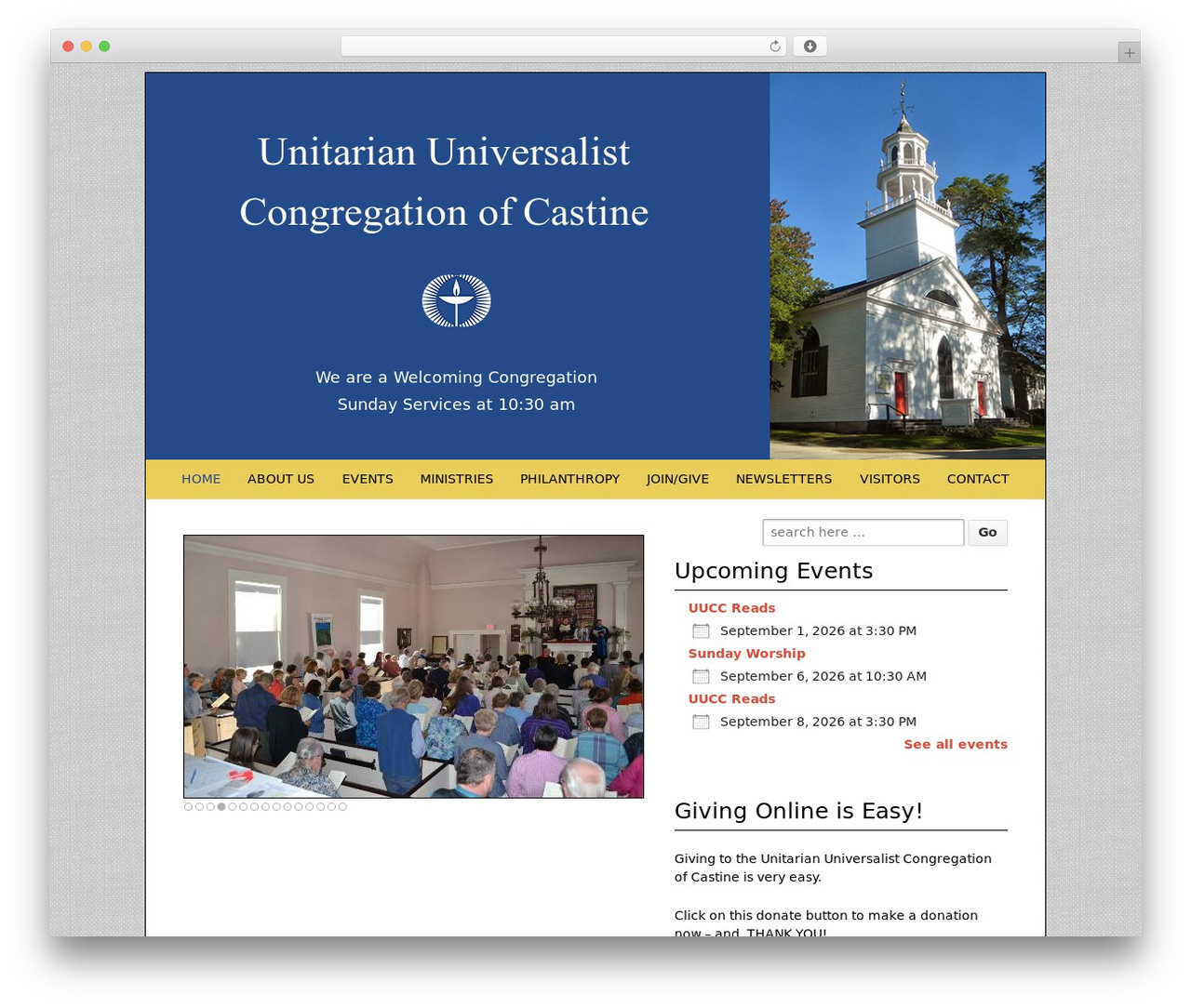 Responsive free WordPress theme - uucastine.org Responsive free WordPress theme - uucastine.org