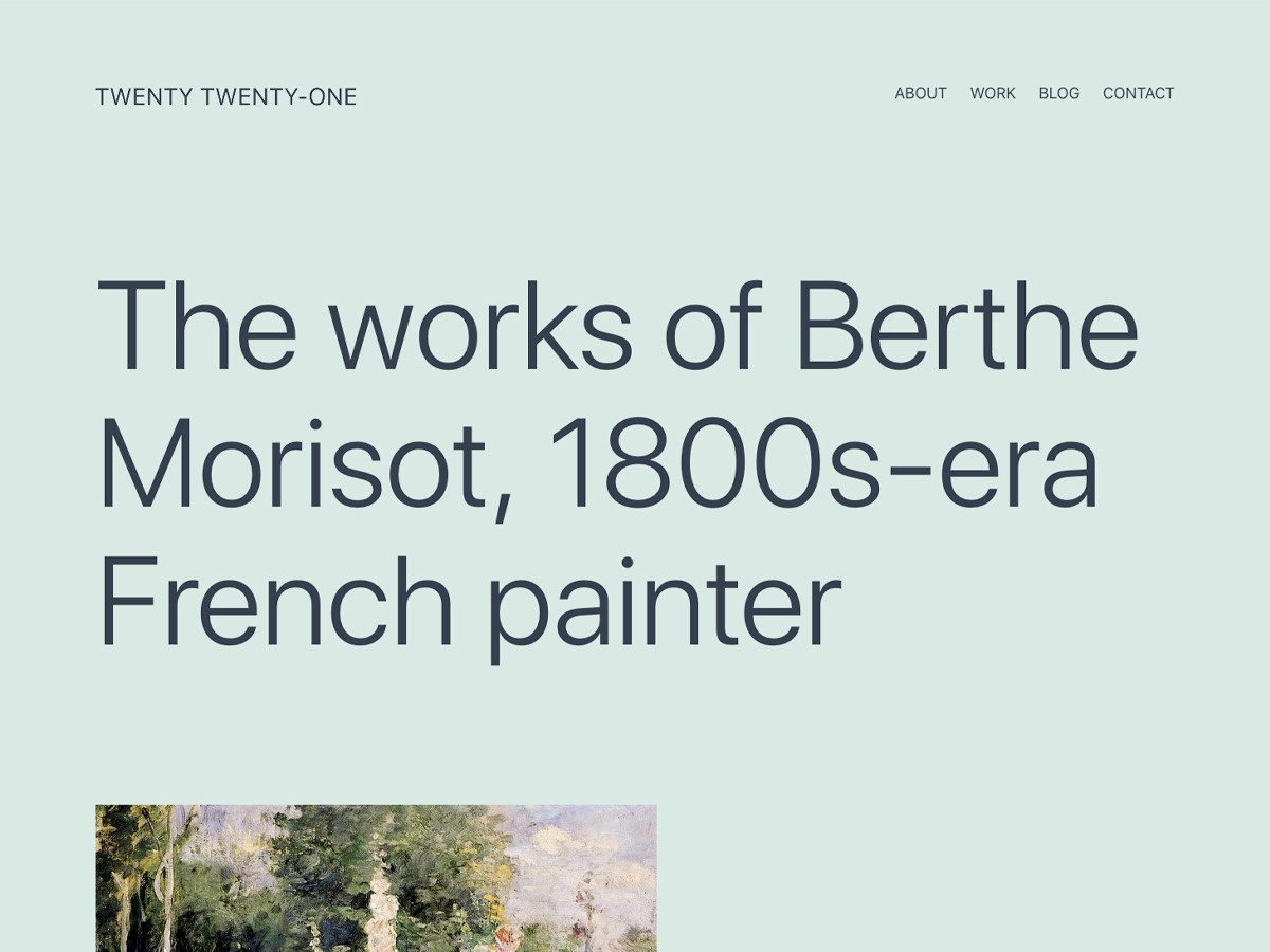Theme WordPress A