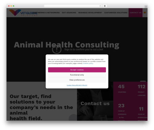 Theme WordPress stamina - vetglobalsolution.com