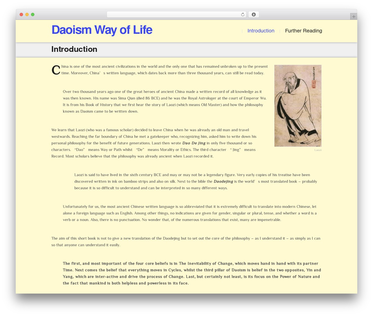 Theme WordPress Time - daoismwayoflife.org
