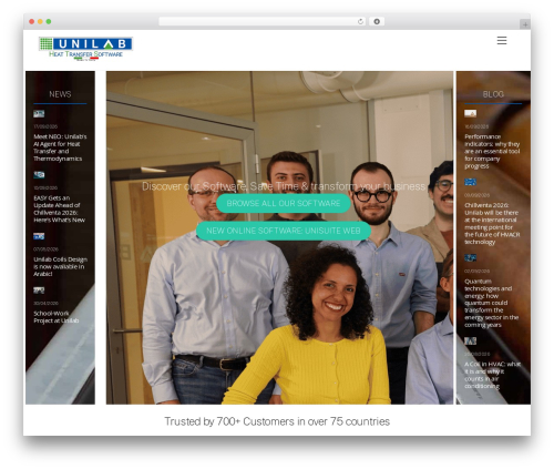 Themify Ultra WordPress theme - unilab.eu