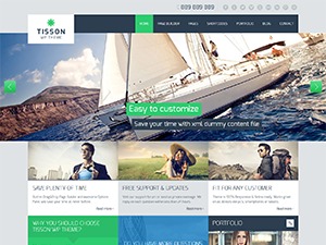 Tisson WordPress theme Tisson WordPress theme