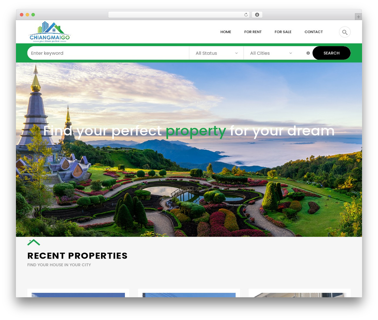 WordPress theme Benaa - chiangmaigo.com