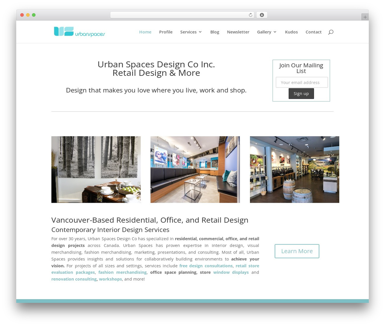 WordPress theme Divi - urbanspaces.ca