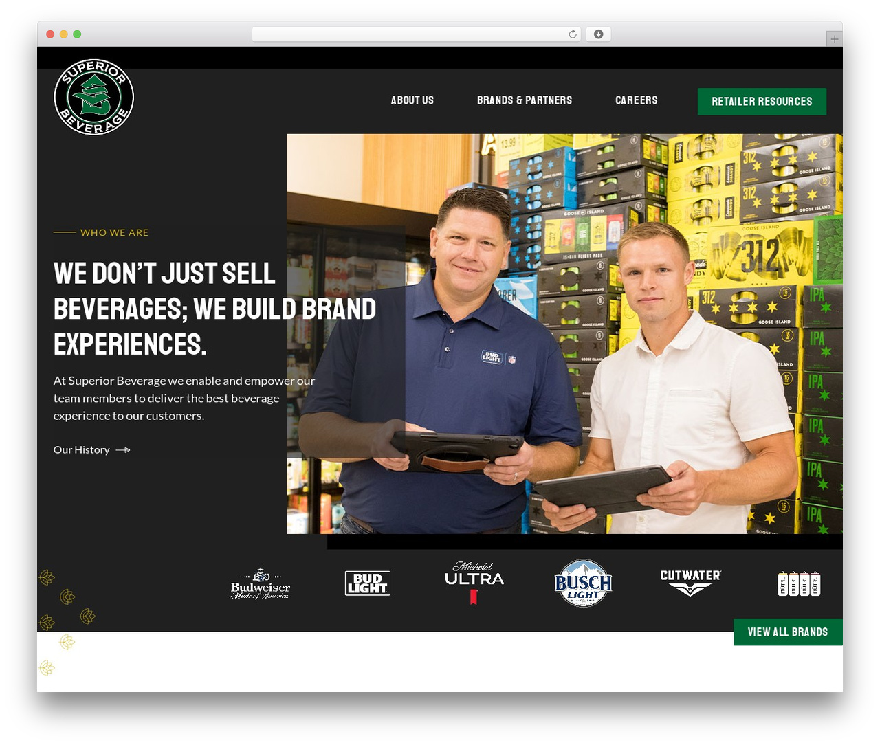 WP theme Idea Framework - superiorbeverage.com WP theme Idea Framework - superiorbeverage.com