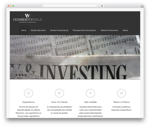 Asteria Lite WordPress theme - humbertoveiga.com.br