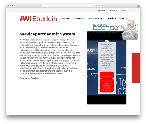 AWI Eberlein WordPress theme - awi-eberlein.de
