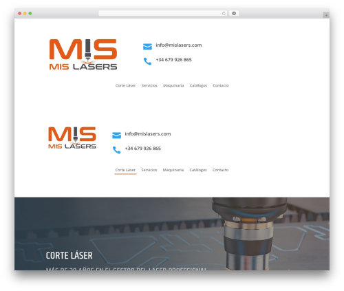 Base Pro Child Theme WordPress theme - mislasers.com