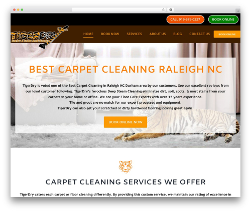 Tenweb builder WordPress plugin - tigerdry.com