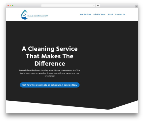 Divi top WordPress theme - htbcleaning.com