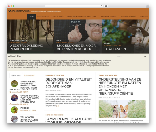 FULLBY WordPress theme - whippetclub.nl