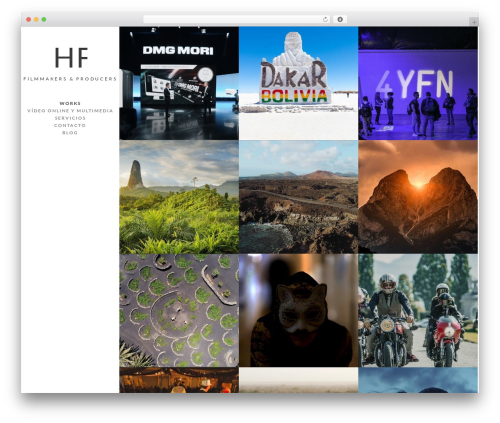 HyperX WordPress video theme - hella-film.es