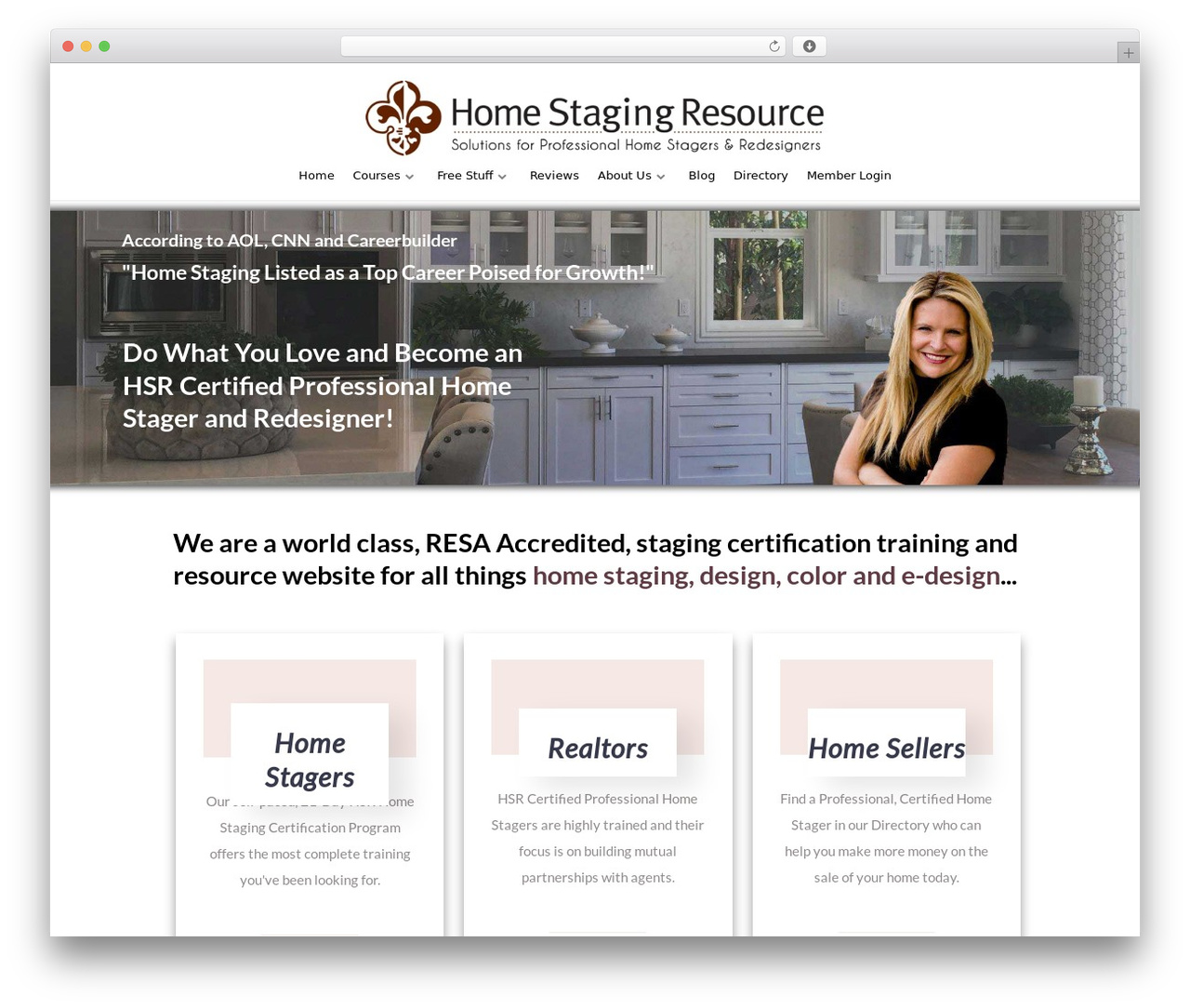 Ignition WordPress theme - homestagingresources.com