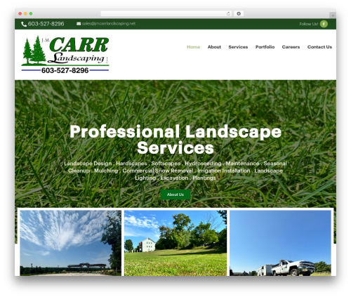 JMC WordPress theme - jmcarrlandscaping.net