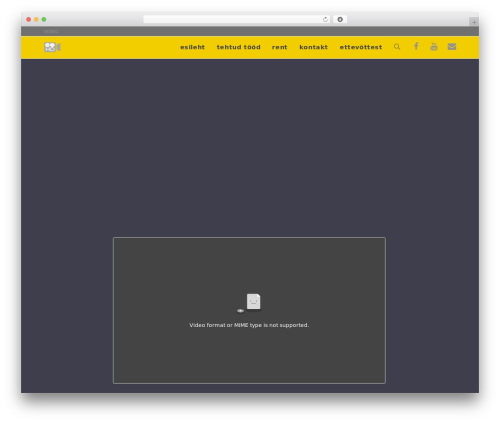 OceanWP theme WordPress - hdvideo.ee